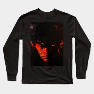 Soul-Shaking Despair: Unleashing Devilman CryBaby's Dark Fantasy Long Sleeve T-Shirt